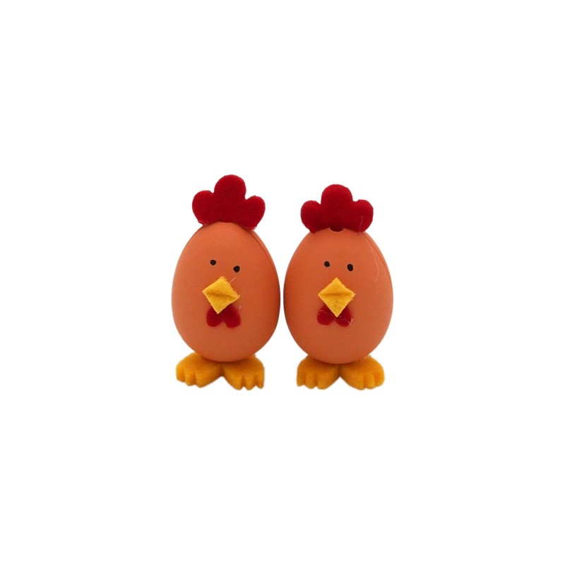 Egg Rooster 2pc